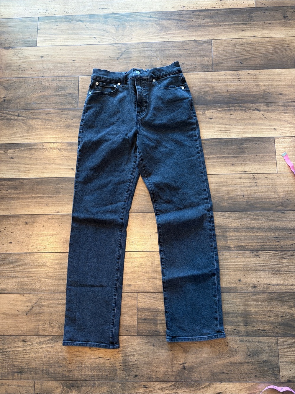 Madewell 90’s straight Black Jeans
